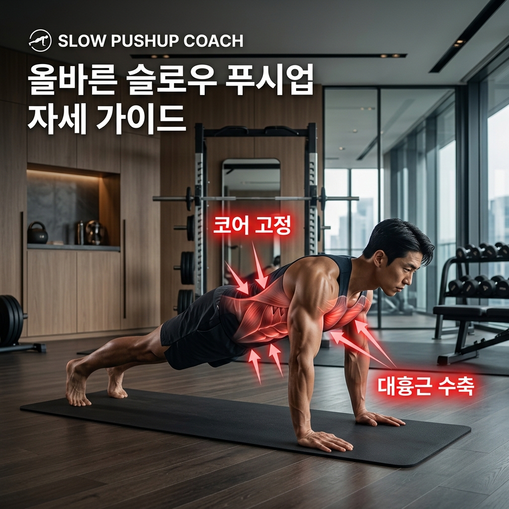 슬로우 푸쉬업 (Slow Pushup)